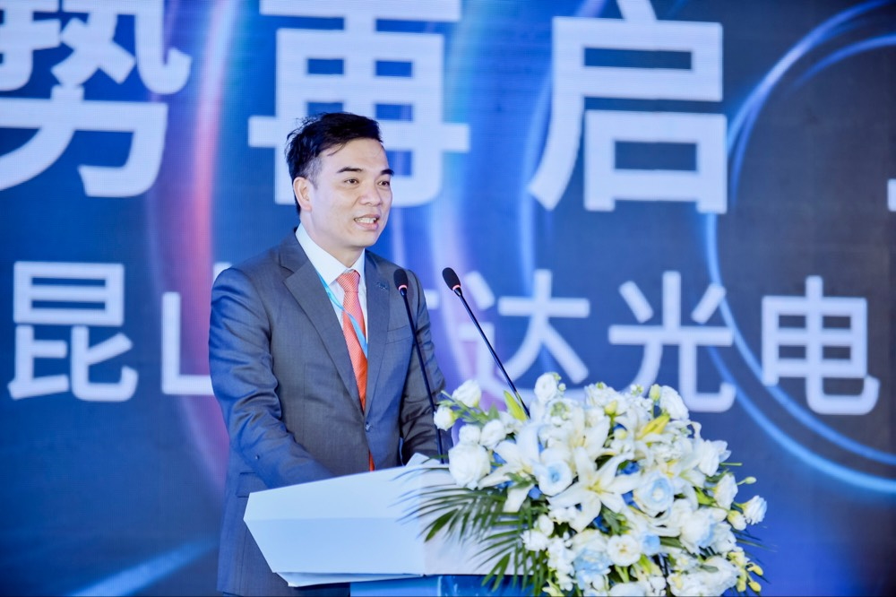 beats365执行长暨总经理柯富仁于启用仪式致词