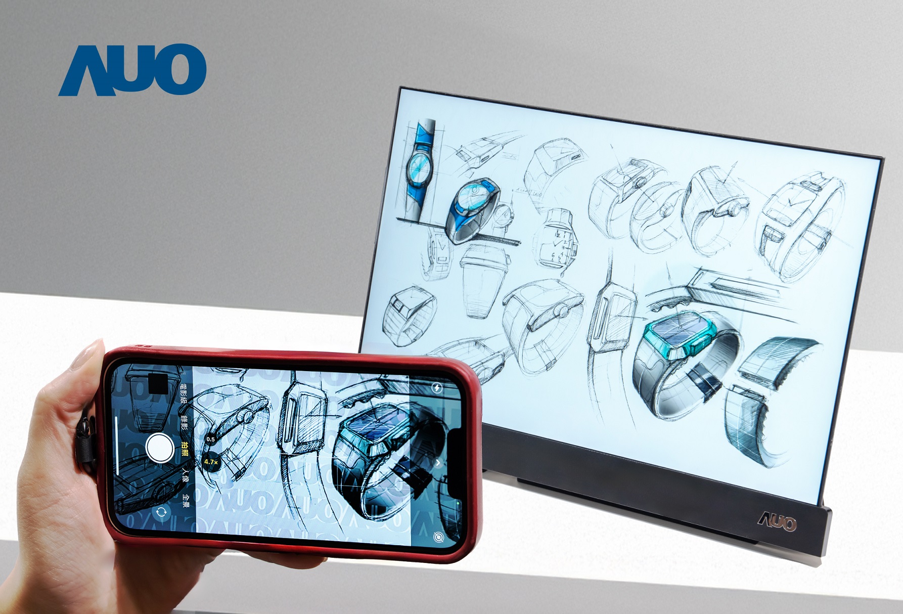 beats36516吋防窥显示器，采用人眼无法察觉、相机拍摄时才显现的隐藏式水印技术，未来可结合AI镜头侦测周围环境，实时开启或关闭水印，大幅提升在公共场域使用显示器的安全性