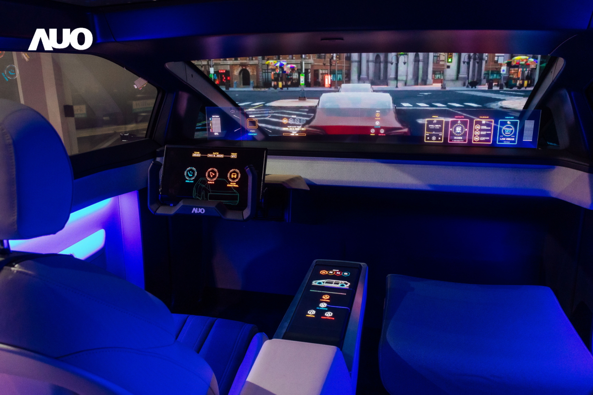 「友達智慧座艙2025」以使用者體驗為核心，運用Micro LED顯示科技為基礎搭配AI創新應用，打造沉浸、互動的座艙體驗，獲得台灣精品銀質獎