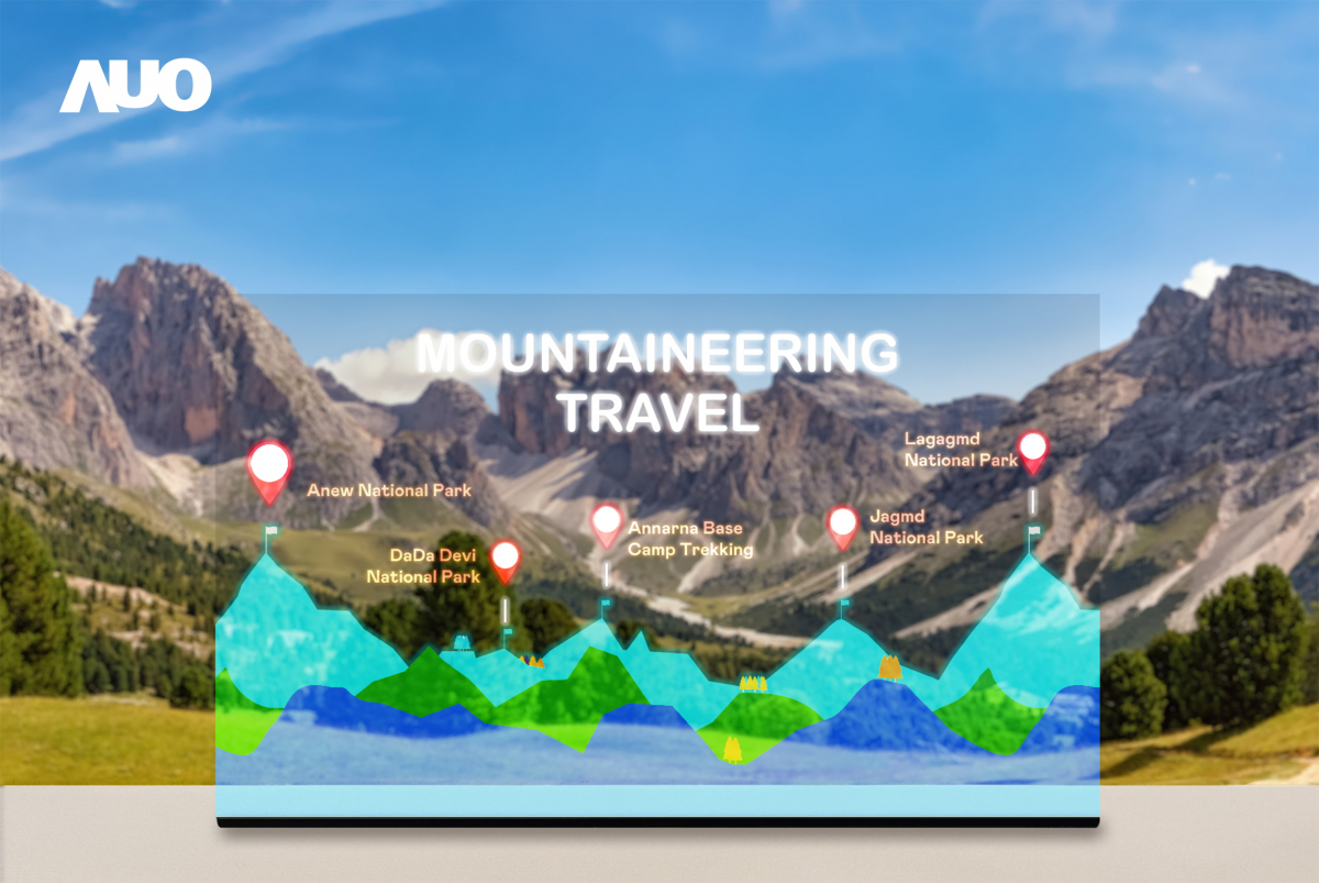 友達「177吋高透明度Micro LED顯示器」獲得台灣精品銀質獎，打破視野與空間的限制，適合應用於智慧零售、文物展示、創新廣告與智慧移動等場域