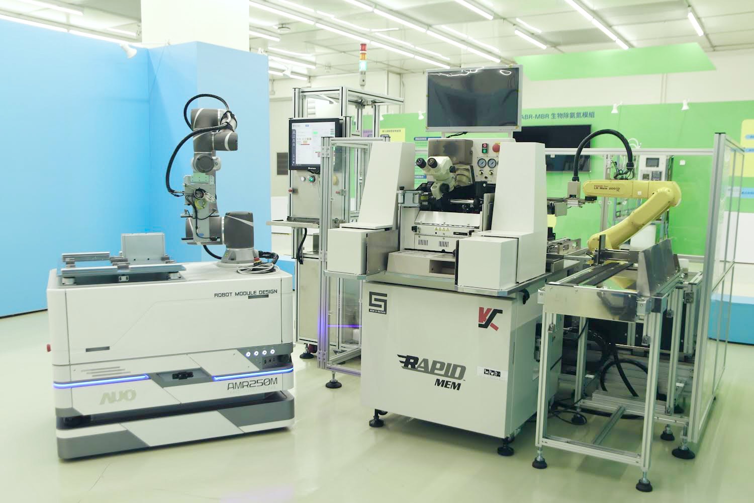 友達數位攜手半導體設備大廠K&S及夥伴樂宇精密，針對半導體封裝場域痛點，提供iAMHS一站式解決方案，創造產能提升至少10%的效益