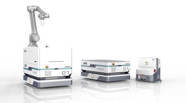 友達數位開發的自主式移動機器人（AMR250M），搭配全向輪並結合AI演算法、2D LiDAR、3D攝影機等技術，協助客戶實現產線全自動化